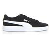 PUMA Smash 3.0 Buck Sneaker Black White - Donna - Black White