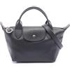 Longchamp Borsa a tracolla Longchamp Le Pliage Extra Top Handle XS in pelle L1500987001 BK