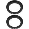 VGOL 2 Pezzi Anello Adattatore Filtro 37-46 mm Step-Up in Alluminio per Obiettivi DSLR e Filtri nd UV cpl ir