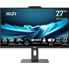 MSI AIO PRO AP272P 14M-886XEU i7-14700 27 IPS LED FHD non touch antiriflesso 16 GB SSD 1 TB M.2 AX211 WiFi 6E senza sistema operativo Nero