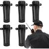 Qutalmi Clip per walkie-talkie per radio bidirezionale, clip di ricambio per walkie-talkie, Clip da cintura per radio walkie-talkie, walkie-talkie aderenti per logistica, sicurezza, cantieri