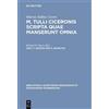 Marcus Tullius Cicero Scripta Quae Manserunt Omnia, fasc. 7 (Tascabile)