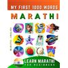 Effie Delarosa Learn Marathi for Beginners, My First 1000 Words (Tascabile)