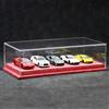Vetrina in acrilico per espositore per modellini di auto in 1/64, per collezione
