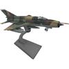 Modello di aereo in lega MIG-21 in scala 1:72 con decorazione per espositore