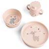 DONE BY DEER A/S CELEBRATION SET PAPPA FOODIE PIATTO CIOTOLA E TAZZA CIPRIA