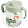 DONE BY DEER A/S PLAYGROUND TAZZA DA APPRENDIMENTO DA 260ML CON MANICI ANTI SLIP VERDE