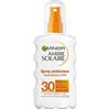 Garnier Ambre Solaire Spray protettivo idratazione 24 ore FPS 30, 200 ml