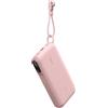 Belkin BoostCharge Power Bank 20000mAh con Display Digitale - Rosa | Caricatore Portatile 20000mAh, 2 USB-C, 1 USB-A, 20W, Sicuro per l'Aereo, Pre-Caricato, Cavo USB-C Rimovibile Incluso