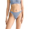 Sloggi Women's Zero Feel Bliss - Perizoma da Donna, Taglia XXL, Colore: Grigio, Bluish Gray, XXL