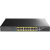 Cudy GS1028PS2 Switch 8 Porte Gigabit Nero Metallo 204x440x44 mm