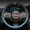 PremiumTech Coprivolante pelle microfibra 38cm per Fiat Tipo/Doblo/Toro/Bravo/Stilo Auto