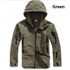 TactiTech Giacca Tattica Militare Uomo Invernale Termica Softshell Pile Cappuccio