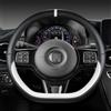 PremiumTech Coprivolante pelle microfibra 38cm per Fiat Tipo/Doblo/Toro/Bravo/Stilo Auto