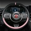 PremiumTech Coprivolante pelle microfibra 38cm per Fiat Tipo/Doblo/Toro/Bravo/Stilo Auto