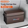 Organixify Organizer Bagagliaio BMW Serie 1/3/5 E87 F30 X1 X3 X5 - Box Portaoggetti Pelle