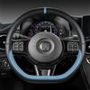 PremiumTech Coprivolante pelle microfibra 38cm per Fiat Tipo/Doblo/Toro/Bravo/Stilo Auto