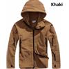 TactiTech Giacca Tattica Militare Uomo Invernale Termica Softshell Pile Cappuccio