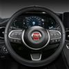 PremiumTech Coprivolante pelle microfibra 38cm per Fiat Tipo/Doblo/Toro/Bravo/Stilo Auto