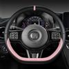 PremiumTech Coprivolante pelle microfibra 38cm per Fiat Tipo/Doblo/Toro/Bravo/Stilo Auto
