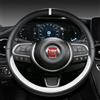 PremiumTech Coprivolante pelle microfibra 38cm per Fiat Tipo/Doblo/Toro/Bravo/Stilo Auto
