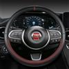 PremiumTech Coprivolante pelle microfibra 38cm per Fiat Tipo/Doblo/Toro/Bravo/Stilo Auto