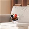Mini Cavallino Statuetta Decorativa Resina Mascotte Ornamento Tavolo Scultura