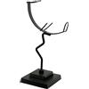 Espositore per rocce a forma di luna, versatile, stabile, con base, cavalletto,