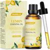 HANOLLY Olio Essenziale Limone 100ml, Oli Essenziali per Diffusori Naturali, Lim