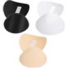 Generic Spalline imbottite per reggiseno, 3 paia di spalline, per blazer, abiti, cappotti, giacche, vestiti, da cucito per donne e uomini
