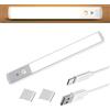 Xijobido Luci LED Sotto Mobile | Faretti Sottopensile Senza Fili - Striscia Luminosa Magnetica Ricaricabile per Scaffali, Corridoio, Cucina, Parete, Scrivania, Soggiorno