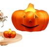 Jingmiger le zucche, luce notturna | Lampada dolce Decorazioni di Halloween - luminosa portatile, decorazione per amici, feste, eventi di Halloween, fa