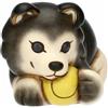 THUN - Husky Polo con pallina in ceramica, piccolo - Thunland - 6,4x10,3x6,6 cm