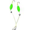 Generico Kit Ami da Pesca | Doppio Amo a Linea Inversa per Fondale - Attrezzatura Multistrato Antiurto Per Trote Pesci Gatto Acqua E Salata Appassionati