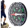 Dranng per Bambini - Preciso Strumento di Navigazione Multifunzione Impermeabile - Bussole A Traguardo Per Alpinismo - per Uomo Donna Giovani Ragazzi Sopravvivenza Viaggio Alpinismo Outdoor