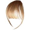 HunicandIU Clip per frangia di capelli umani, fermaglio per capelli con frangia ciuffo,Clip sulla fronte con veri capelli umani - Copre il diradamento dei capelli Indossare quotidianamente Posticci
