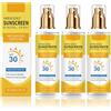 Generic Spray protettivo per il cuoio capelluto, protezione solare SPF 30+, spray protettivo minerale per capelli, spray protettivo UV per riga e aree dirassabili, spray protettivo per il cuoio capelluto