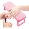 Generico Poggiamano per manicure, poggiamano per unghie,Comodo bracciolo stabile per unghie | Supporto manuale pieghevole per Nails Tech, bracciolo portatile per unghie, casa, salone di bellezza professional