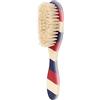 PW TOOLS Spazzola per capelli con setole di cinghiale, spazzola per barba con setole morbide, per la toelettatura per barbiere, saloni, spa e viaggi