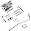 Guitar Elettrico Tremolo Bridge Double Blocking System Assembly Chrome GA503