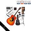 YAMAHA FG820/AB Autumn Burst Set di chitarra acustica per principianti 19 pezzi