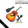 Prodotto senza marchio Set chitarra acustica per principianti: Yamaha FG830 AB (set da 6 pezzi...