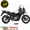 Mivv Suzuki DL V-Strom 650 / XT 2017 Terminale Di Scarico Moto Oval Carbon Cap