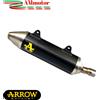 Arrow Aprilia RX 125 2026 Terminale Scarico Moto Thunder Alluminio Nero Marmitta