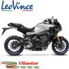 LeoVince Scarico Leovince Tracer 9 2022 Yamaha Moto Impianto Completo LV Race Inox Nero