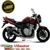 Mivv Suzuki Gsf 650 Bandit 2013 Terminale Di Scarico Moto Marmitta Gp Inox Nero