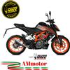 Mivv Ktm 125 Duke 2022 Terminale Di Scarico Per Moto Marmitta Mk3 Inox