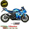 Mivv Suzuki Gsx-R 1000 2019 19 Terminale Di Scarico Per Moto Marmitta Mk3 Inox