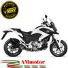 Mivv Honda NC 700 S / X 2014 Terminale Di Scarico Moto Marmitta Suono Inox Nero