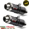 Mivv Ducati Monster 696 2013 Terminali Di Scarico Per Moto Marmitte Gp Inox Nero